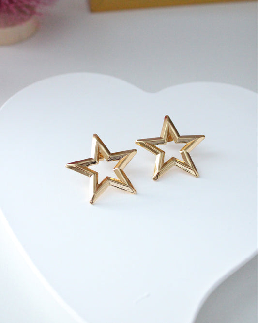 Large Star Earrings
