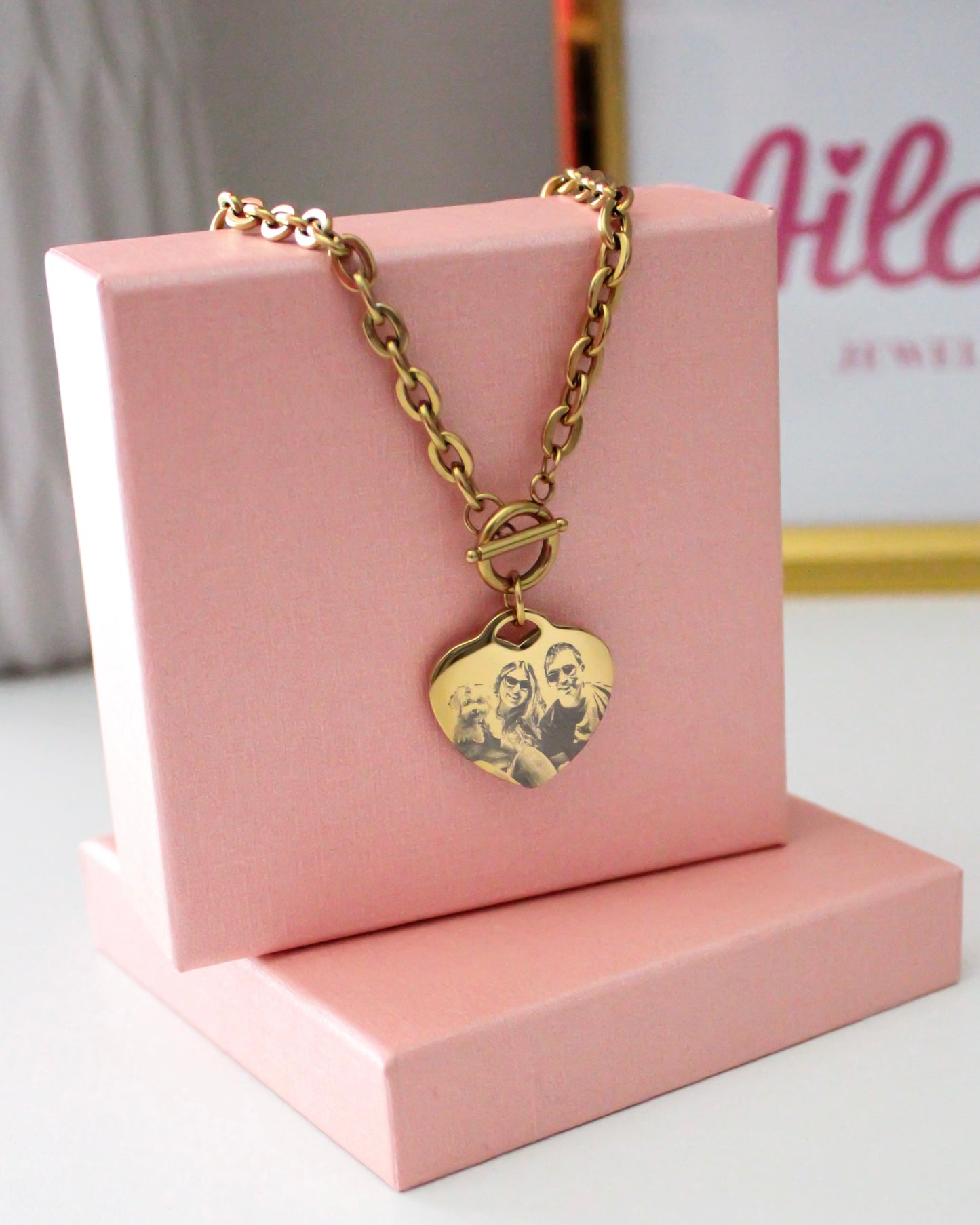 Heart Story Necklace