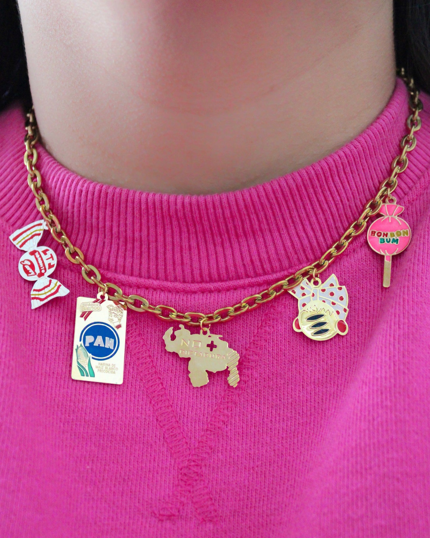 Necklace charms Venezuela – 5 dijes