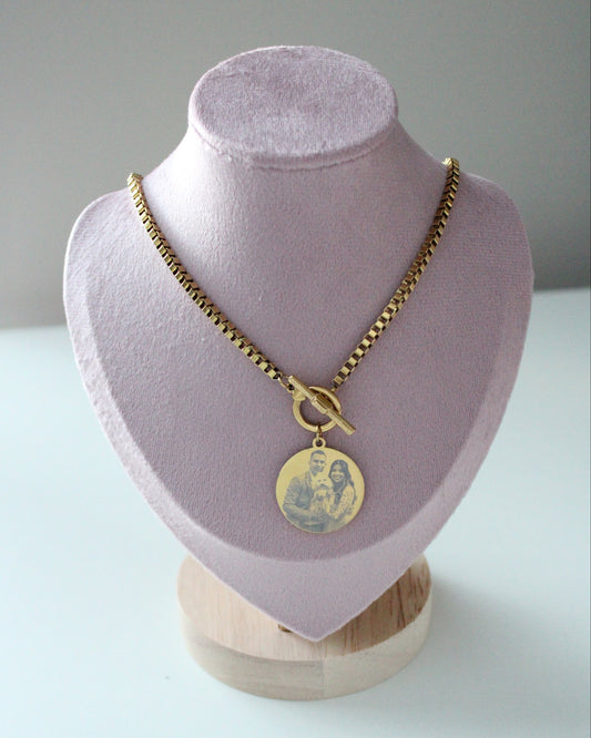 Personalized Photo Necklace Soul